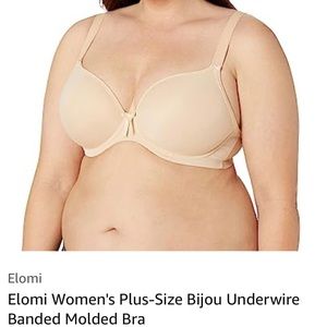 NWT ELOMI BIJOU UNDERWIRE BRA SIZE 38J